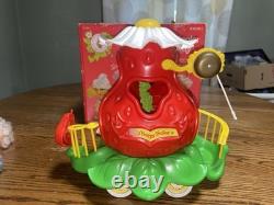 Huge Vintage Strawberry Shortcake Lot Figures House And More
