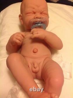 IT'S A BABY BOY! First tear preemie berenguer doll takes a pacifier has extras