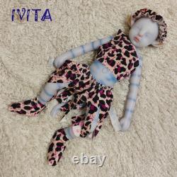 IVITA 12'' Little Avatar Doll Girl Full Soft Silicone Lifelike Fairy Doll Infant