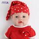 Ivita 17boy Or Girl Baby Full Body Silicone Doll Lifelike Reborn Baby Toy