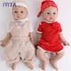 Ivita 17boy Or Girl Baby Full Body Silicone Doll Real Reborn Baby Kids Gifts
