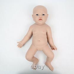 IVITA 17'' Soft Silicone Reborn Baby Girl Full Body Silicone Newborn Doll Gift