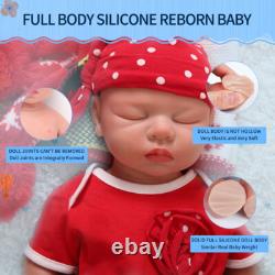 IVITA 18 Handmade Vivid Sleeping Baby Full Silicone Reborn Doll