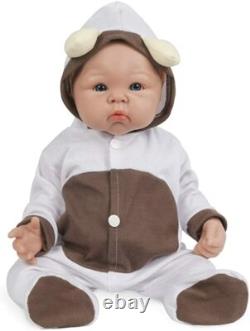 IVITA 19'' Silicone Baby Doll Realistic Reborn Baby Girl Doll Cute Infant