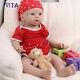 Ivita 19inch Big Baby Blue Eyes Girl Newborn Lifelike Full Silicone Reborn Doll