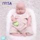 Ivita 20boy Or Girl Sleeping Baby Lifelike Full Silicone Reborn Baby Doll Xmas