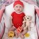 Ivita 20'' Big Boygirl Full Silicone Doll Reborn Baby Lifelike Newborn Doll