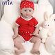 Ivita 20 Silicone Rebirth Baby Girl Doll Toddler Accompany Waterproof Xmas Gift