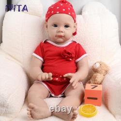 IVITA 21 Big Girl Baby Lifelike Full Silicone Reborn Baby Doll Kids Gifts