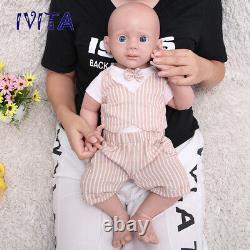 IVITA 21'' Full Silicone Reborn Baby Boy Newborn Handmade Silicone Doll Infant