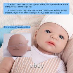 IVITA 22'' Full Body Platinum Silicone Reborn Baby BOY 5KG Lifelike Silicon Doll