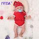 Ivita 23'' Big Reborn Full Body Silicone Doll Adorable Smile Newborn Baby Girl