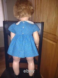 Ideal Saucy Walker 28 Doll Original Dress So Adorable marked T-28 X 60