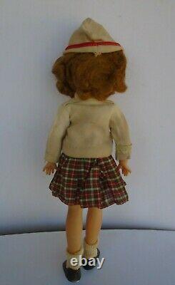 Ideal Shirley Temple 12 Vinyl Doll in Orig Wee Willie Winkie Outfit Vintage 50s