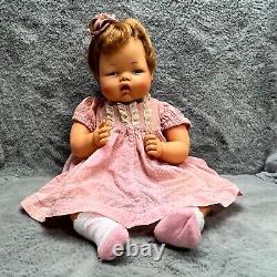 Ideal THUMBELINA Doll Wood Knob Rooted Hair Painted Eyes Body Ear Hole