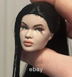 Integrity Toys Nadja Rhymes Japan Skin Repaint OOAK black hair