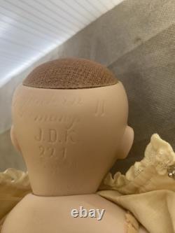 J. D. Kestner 221 Googly Eye Doll All Bisque Fully Jointed Rebuilt 1981