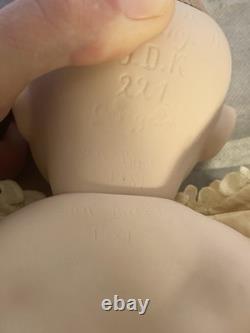 J. D. Kestner 221 Googly Eye Doll All Bisque Fully Jointed Rebuilt 1981