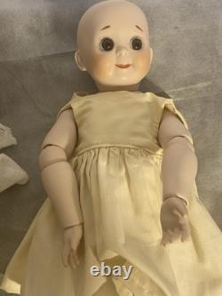 J. D. Kestner 221 Googly Eye Doll All Bisque Fully Jointed Rebuilt 1981