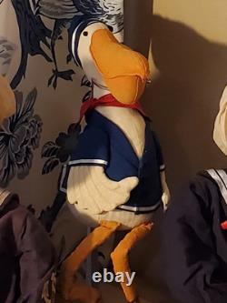 Joe Spencer Pelican Pirate, Sid & Stacey Sailor 28 Artist Doll Set RARE
