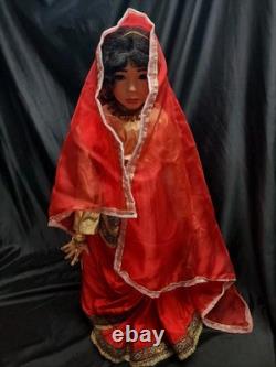Kais Dolls American Artist World Gallery Doll Large 33 Doll Indian RARE HTF