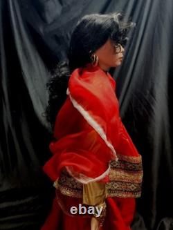 Kais Dolls American Artist World Gallery Doll Large 33 Doll Indian RARE HTF