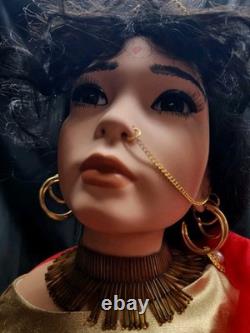 Kais Dolls American Artist World Gallery Doll Large 33 Doll Indian RARE HTF