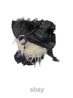 Katherine's Collection Wayne Kleski Witch Head Decor Halloween Extremely RARE