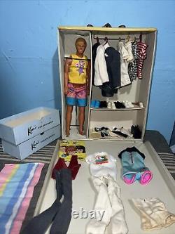 Ken Doll 1961 With Carrying Case & Accessories/clothing