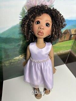 Kim Arnold Trinket Box Award Design QUITARA Doll 19 Coco Resin BJD