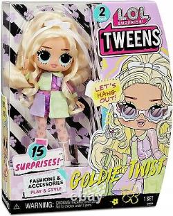 LOL Doll Surprise Teens Series 2 Goldie Twist Dolls New Accessories Fashion