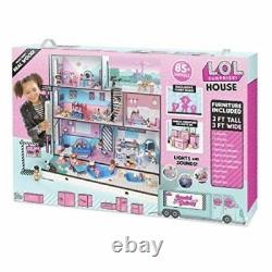 LOL Surprise Doll House With 85+ Surprises Wooden Multi Story Colorful Girls-NEW