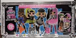 LOL Surprise OMG ReMix Super Surprise Fashion Doll 4-Pack
