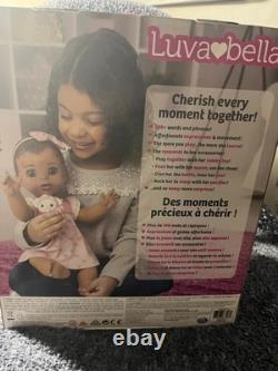 LUVABELLA Interactive Baby Doll Brunette Brown SpinMaster New in Box Sealed