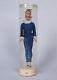 Large Bild Lilli 11.5 Doll In Tube With Velvet Fur Outfit #1158 Nm All Original