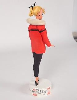 Large Bild Lilli Doll with Red Anorak Outfit NM All Original