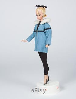 Large Bild Lilli doll 11.5 with Blue Anorak Outfit #1129 NM All Original
