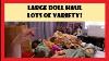 Large Doll Haul Thrift Stores And Flea Market Vintage Art Barbie Crib Life Diva Starz Dolls Etc