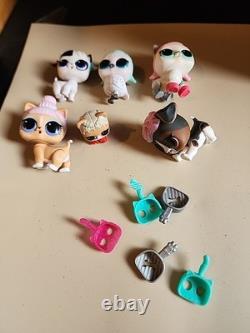 Large Lot LOL Surprise Dolls 108, Babies 5, 112 Drink Bottles, Jewelry Clothes