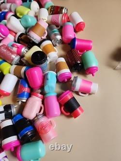 Large Lot LOL Surprise Dolls 108, Babies 5, 112 Drink Bottles, Jewelry Clothes