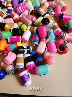 Large Lot LOL Surprise Dolls 108, Babies 5, 112 Drink Bottles, Jewelry Clothes