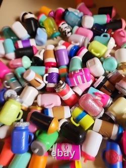 Large Lot LOL Surprise Dolls 108, Babies 5, 112 Drink Bottles, Jewelry Clothes