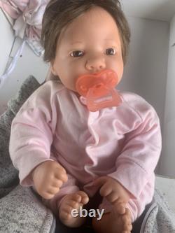 Lee Middleton 2001 Honey Love Reborn Awake Baby Doll