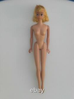 Lemon Swirl with original box 1964 BARBIE vintage bend leg