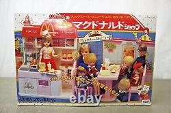 Licca-chan McDonald's Shop Character Goods Breakfast Menu TAKARA from Japan