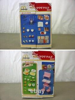 Licca-chan McDonald's Shop Character Goods Breakfast Menu TAKARA from Japan