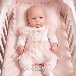 Lifelike 18.5 Reborn Baby Dolls full Silicone Doll Realistic Newborn Doll Gifts