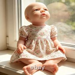 Lifelike 18.5 Reborn Baby Dolls full Silicone Doll Realistic Newborn Doll Gifts