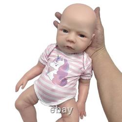 Lifelike 18.5 Reborn Baby Dolls full Silicone Doll Realistic Newborn Doll Gifts