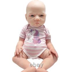 Lifelike 18.5 Reborn Baby Dolls full Silicone Doll Realistic Newborn Doll Gifts